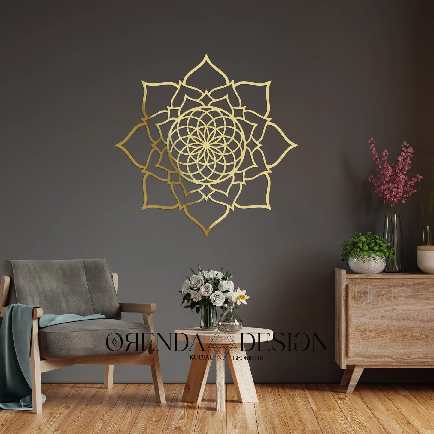 Gold Pleksi Taç Yaprak TORUS