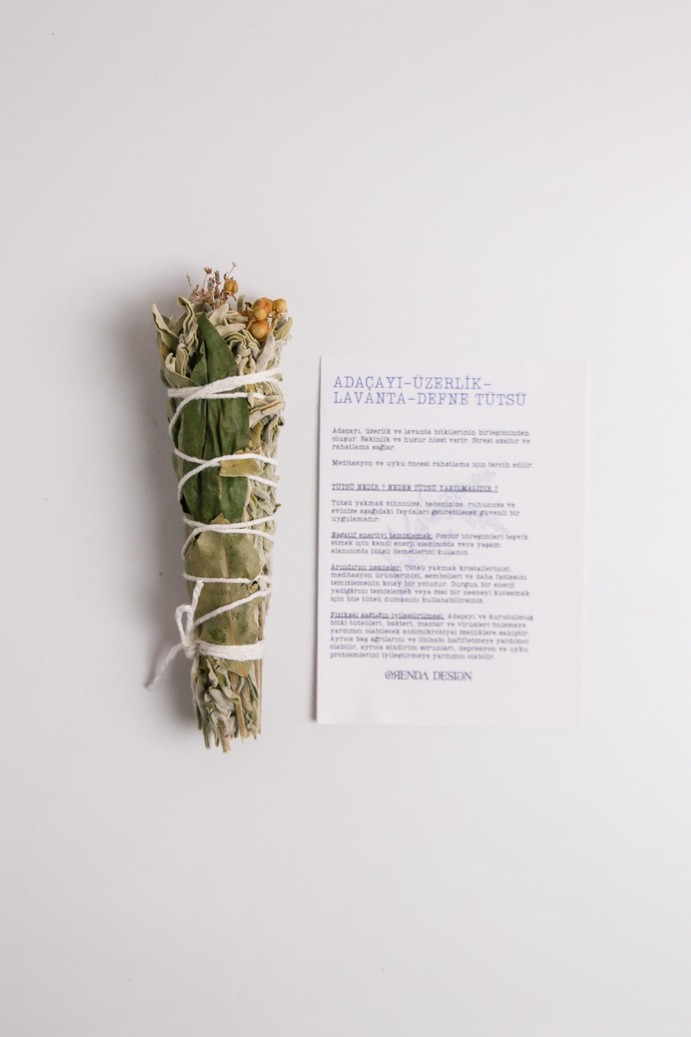 Sage-Harmalaki-Lavender-Bayram Incense Bundle