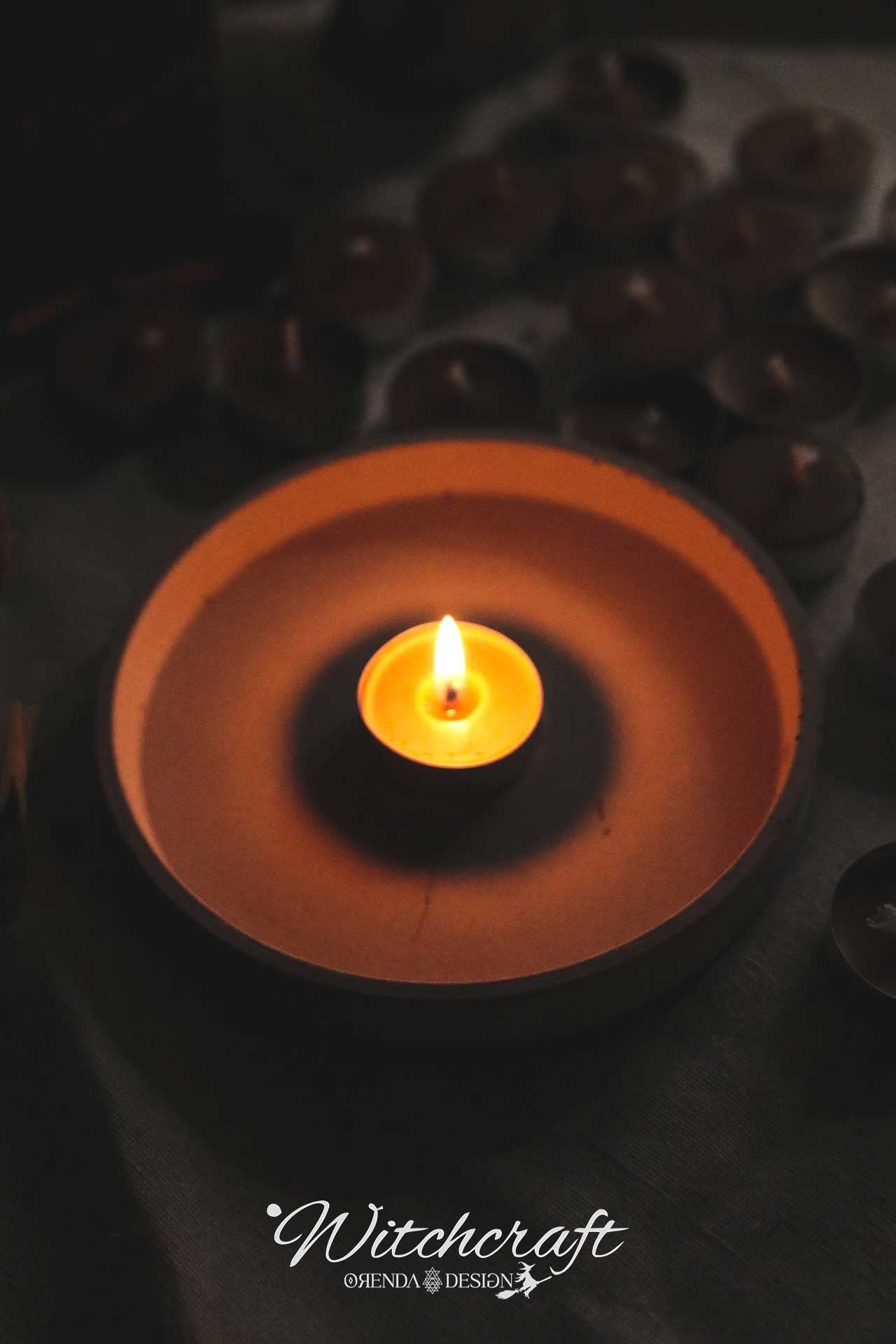 Ritüel Kiti 24'lü Balmumu Tealight #witchcraft