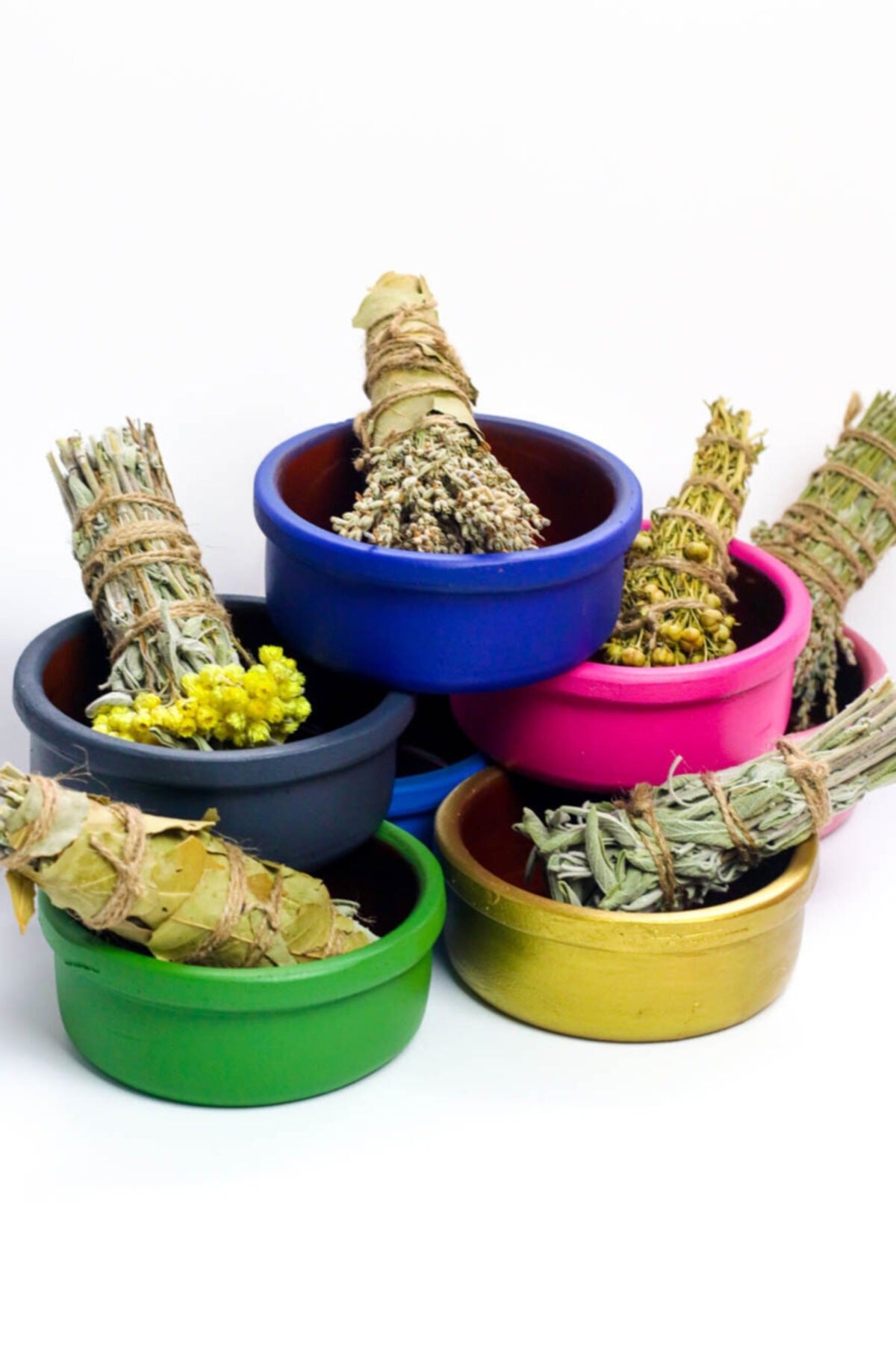 Adaçayı Tütsü Ve Tütsülük Antrasit - Ritüel Ve Arınma Tütsüsü