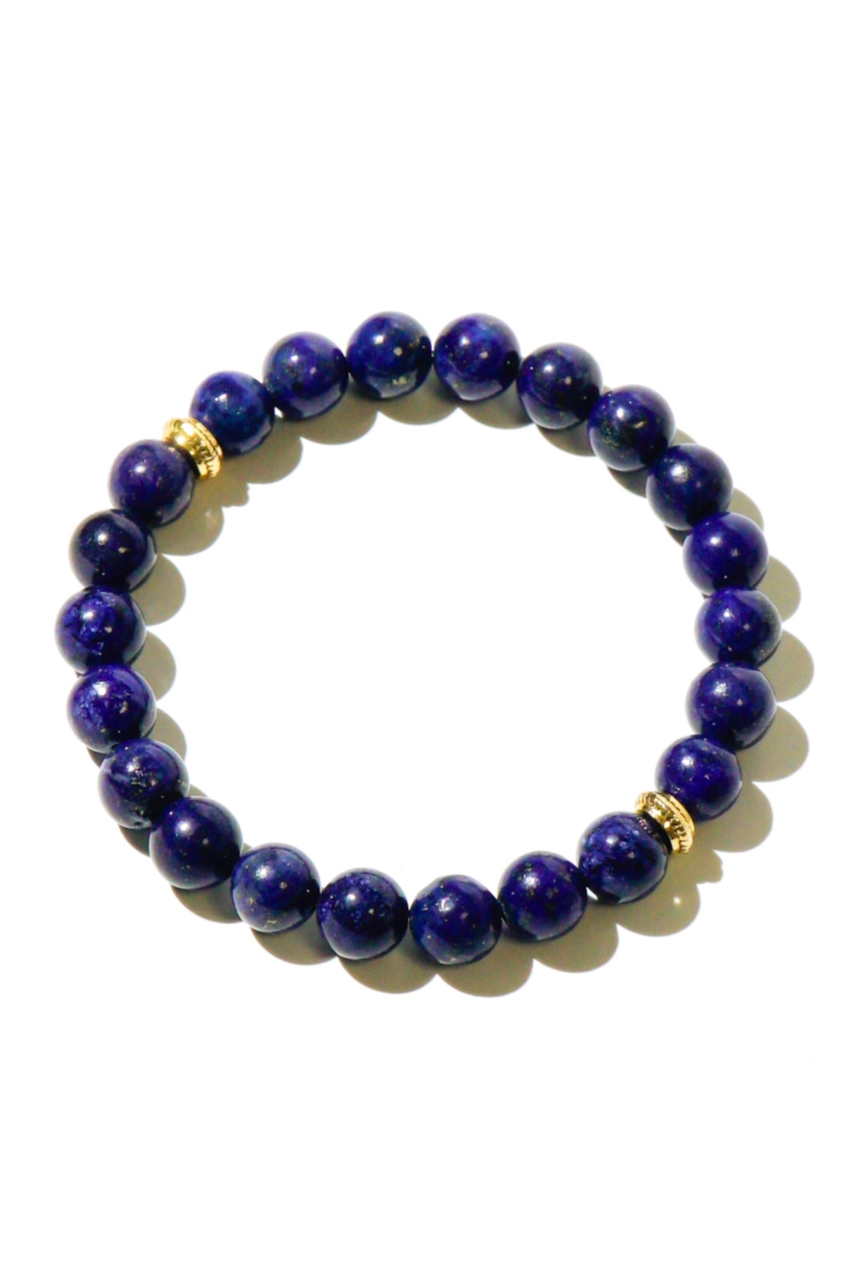 Lapis Lazuli Doğal Taş Bileklik (BİLGELİK VE İLETİŞİM)