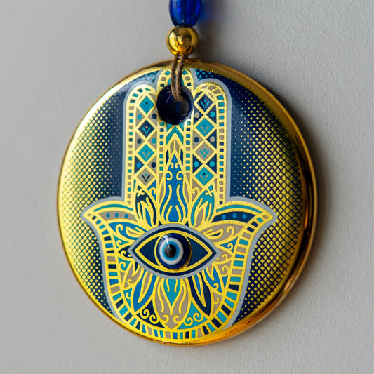 Fatima Mother's Hand (Hamsa) Evil Eye Bead