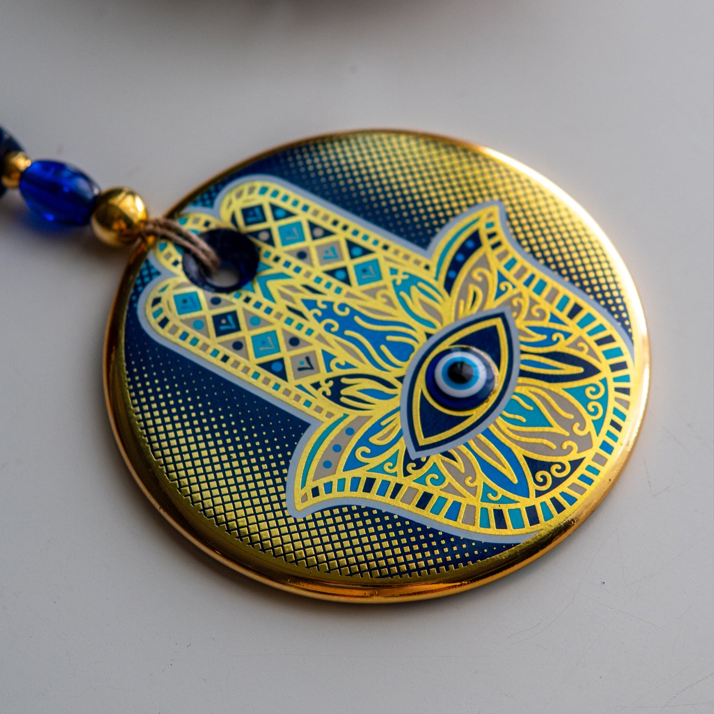 Fatima Mother's Hand (Hamsa) Evil Eye Bead