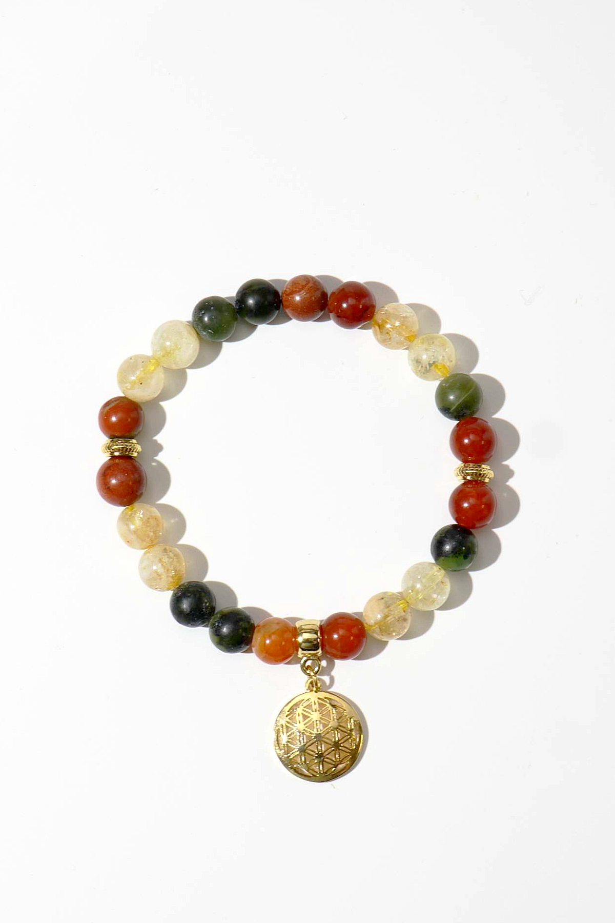 Citrine Natural Stone Bracelet (Positive Energy Storage)