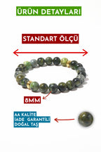 Aventurine Natural Stone Bracelet (Stone That Brings Luck and Abundance)