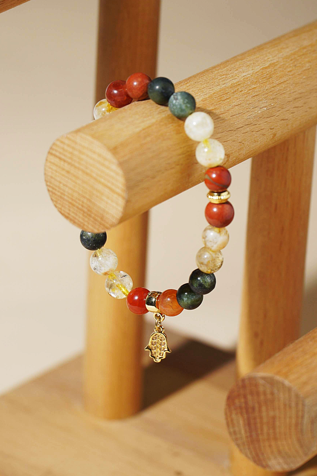 Citrine Natural Stone Bracelet (Positive Energy Storage)