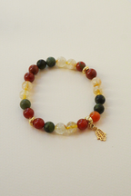 Citrine Natural Stone Bracelet (Positive Energy Storage)