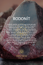 Rhodonite Natural Stone Bracelet (Emotional Balance and Balanced Relationships)