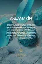 Aquamarine Natural Stone Bracelet (Inner Peace and Sea Spirit)