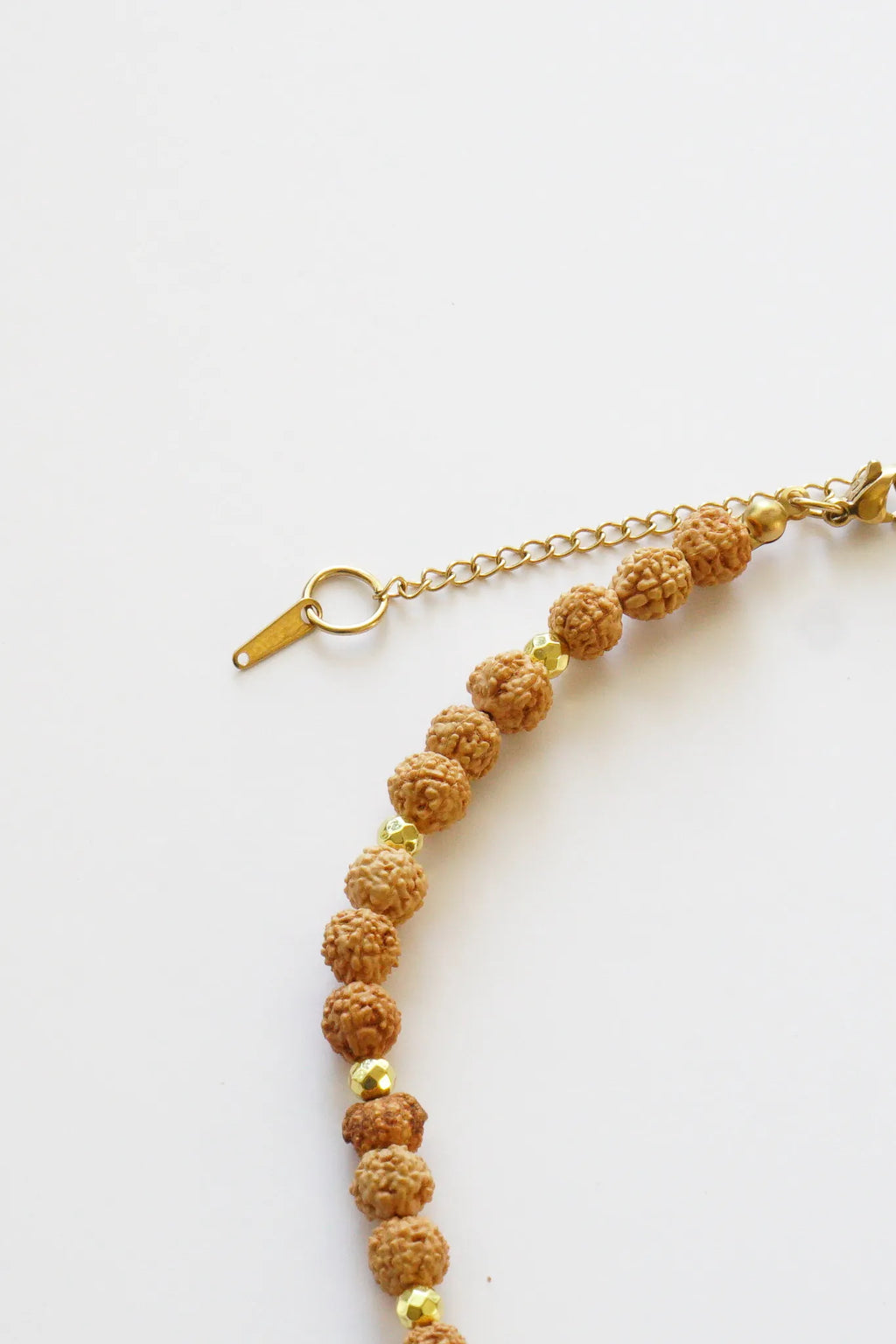 Rudraksha Doğal Taş Kolye (Manevi Koruma ve Meditasyon)