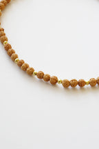 Rudraksha Doğal Taş Kolye (Manevi Koruma ve Meditasyon)