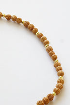 Rudraksha Doğal Taş Kolye (Manevi Koruma ve Meditasyon)
