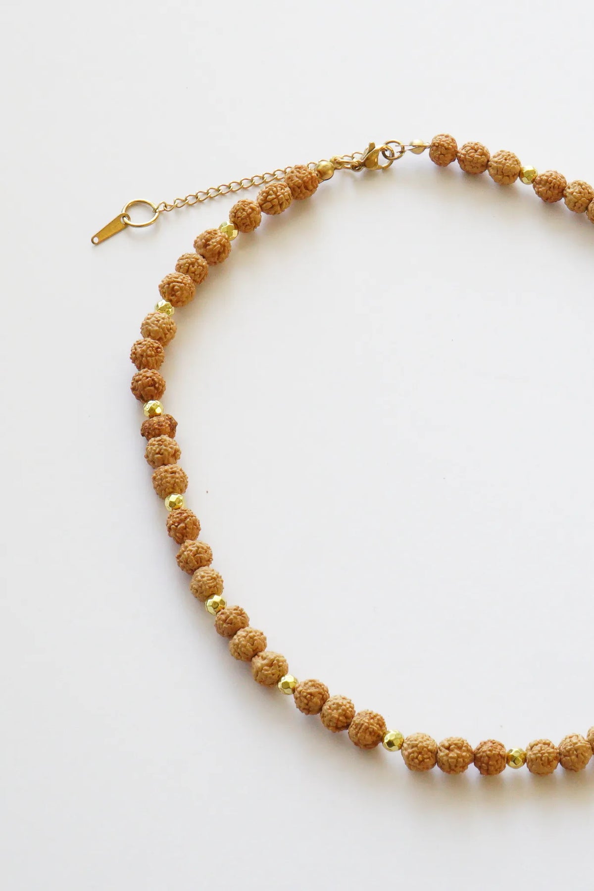 Rudraksha Doğal Taş Kolye (Manevi Koruma ve Meditasyon)