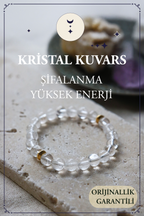 Crystal Quartz Natural Stone Bracelet (Energy Source)