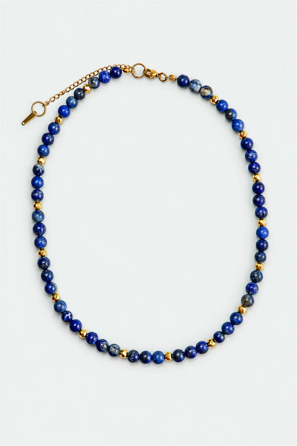 Lapis Lazuli Doğal Taş Kolye (Bilgelik ve İletişim)