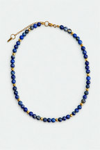 Lapis Lazuli Doğal Taş Kolye (Bilgelik ve İletişim)