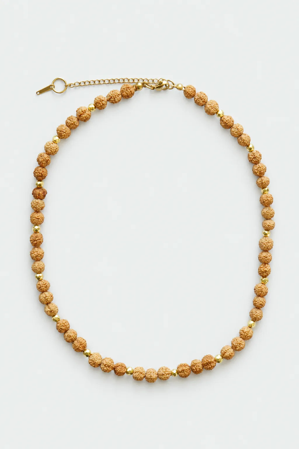 Rudraksha Doğal Taş Kolye (Manevi Koruma ve Meditasyon)