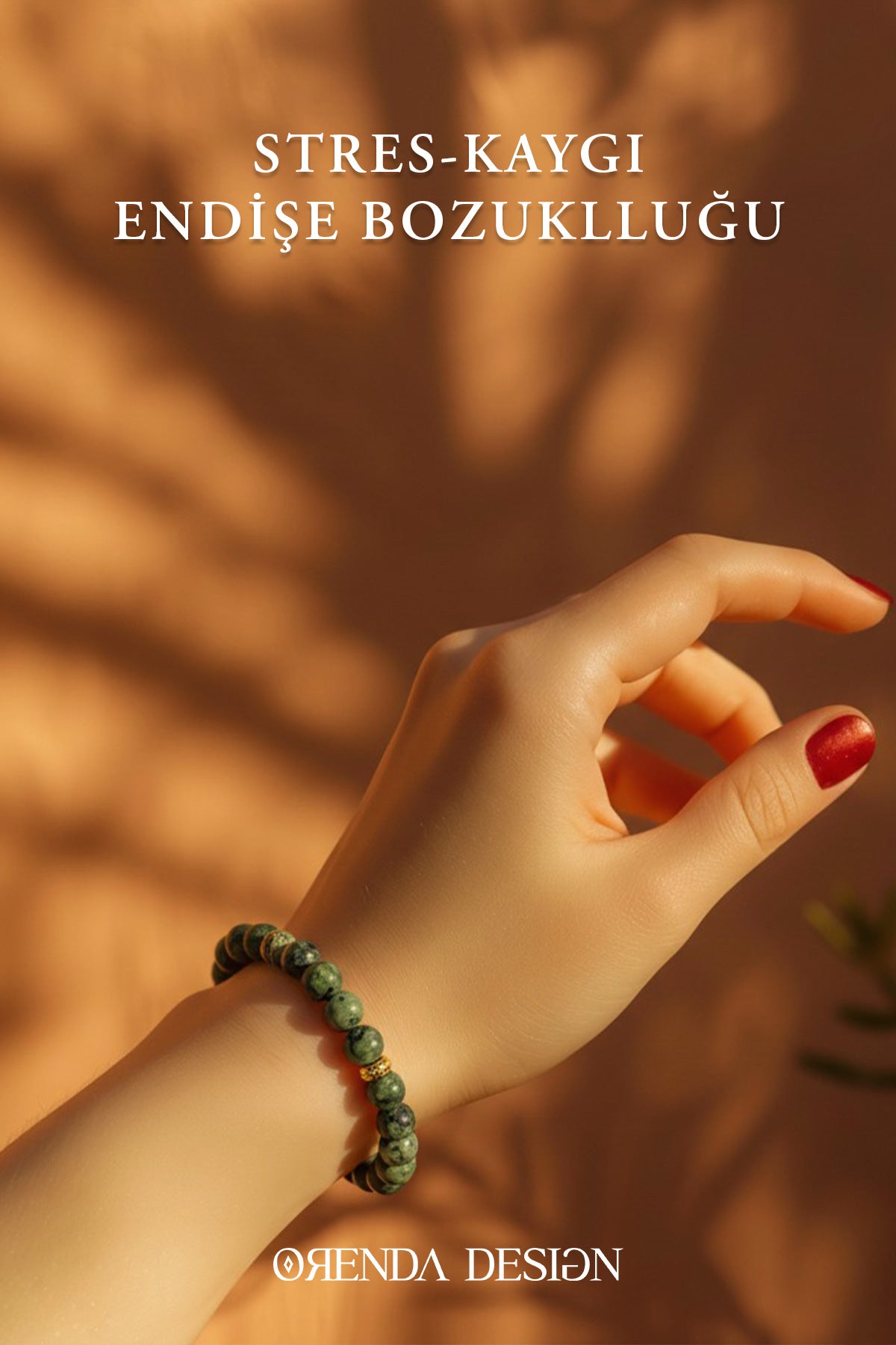 Aventurine Natural Stone Bracelet (Stone That Brings Luck and Abundance)