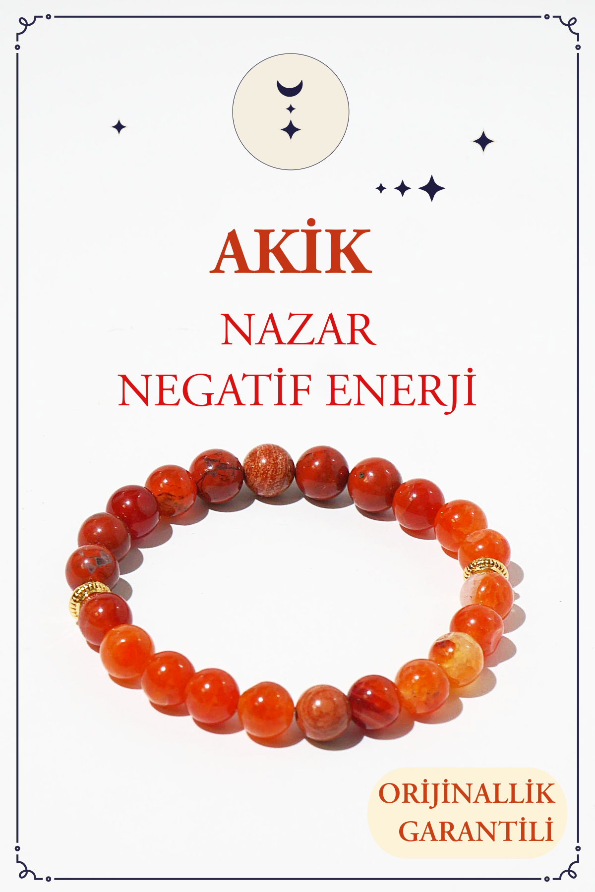 Agate Natural Stone Bracelet (Balance and Stability)