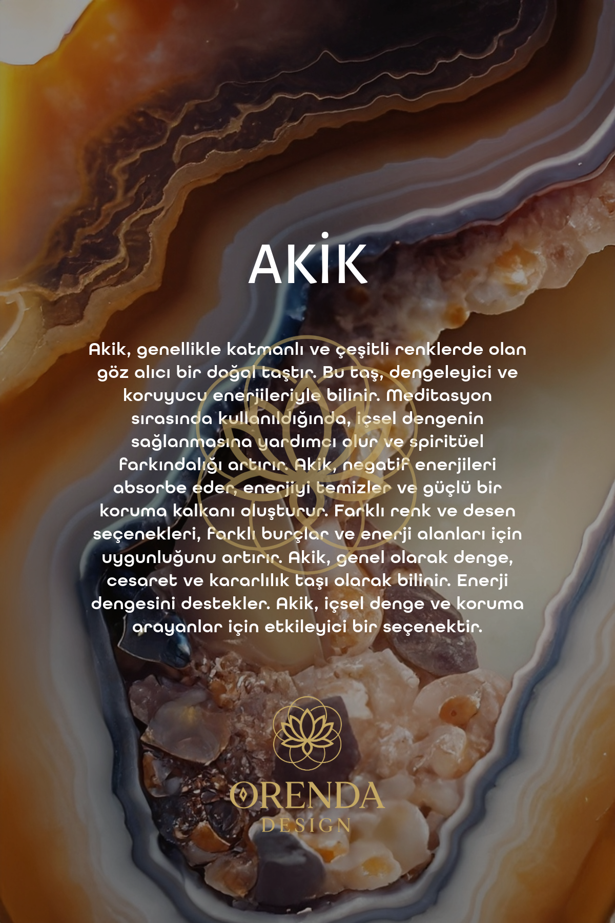 Agate Natural Stone Bracelet (Balance and Stability)