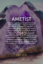 Ametist Doğal Taş Bileklik – Duygusal Denge & İçsel Sakinlik