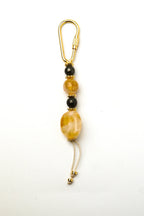 Bolluk & Bereket Anahtarlığı / Sitrin – Pirit