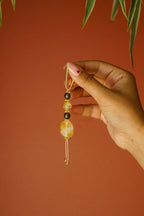 Bolluk & Bereket Anahtarlığı / Sitrin – Pirit