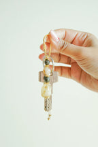 Bolluk & Bereket Anahtarlığı / Sitrin – Pirit