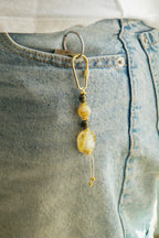 Bolluk & Bereket Anahtarlığı / Sitrin – Pirit