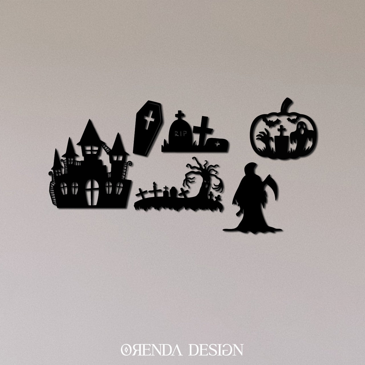 "Hallowen" Hayalet Figürleri