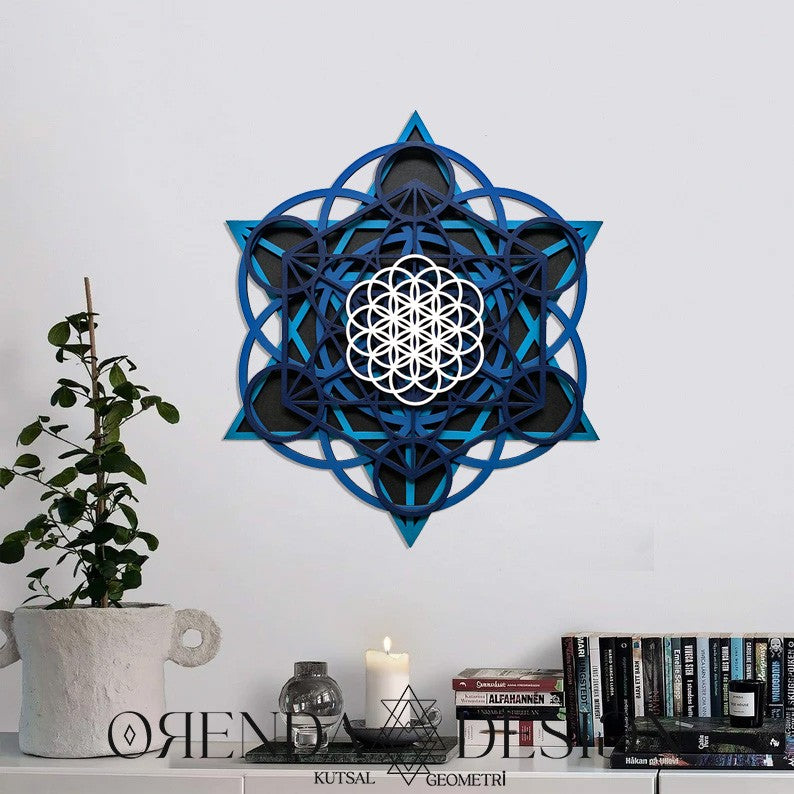 Mandala Metatron-Merkabah-Flower of Life No:5