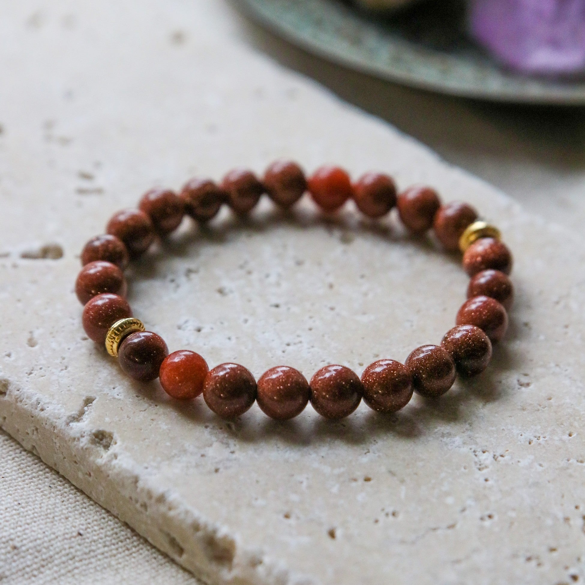 Star Stone Natural Stone Bracelet (Stone of Light and Hope)