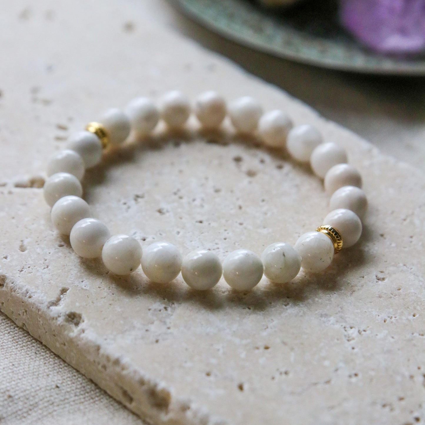 Moonstone Natural Stone Bracelet (Inner Power and Balance)