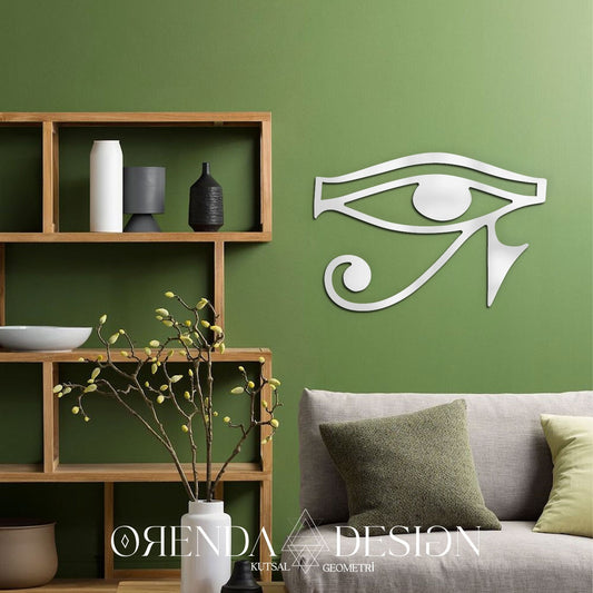 Silver Plexiglass EYE OF HORUS