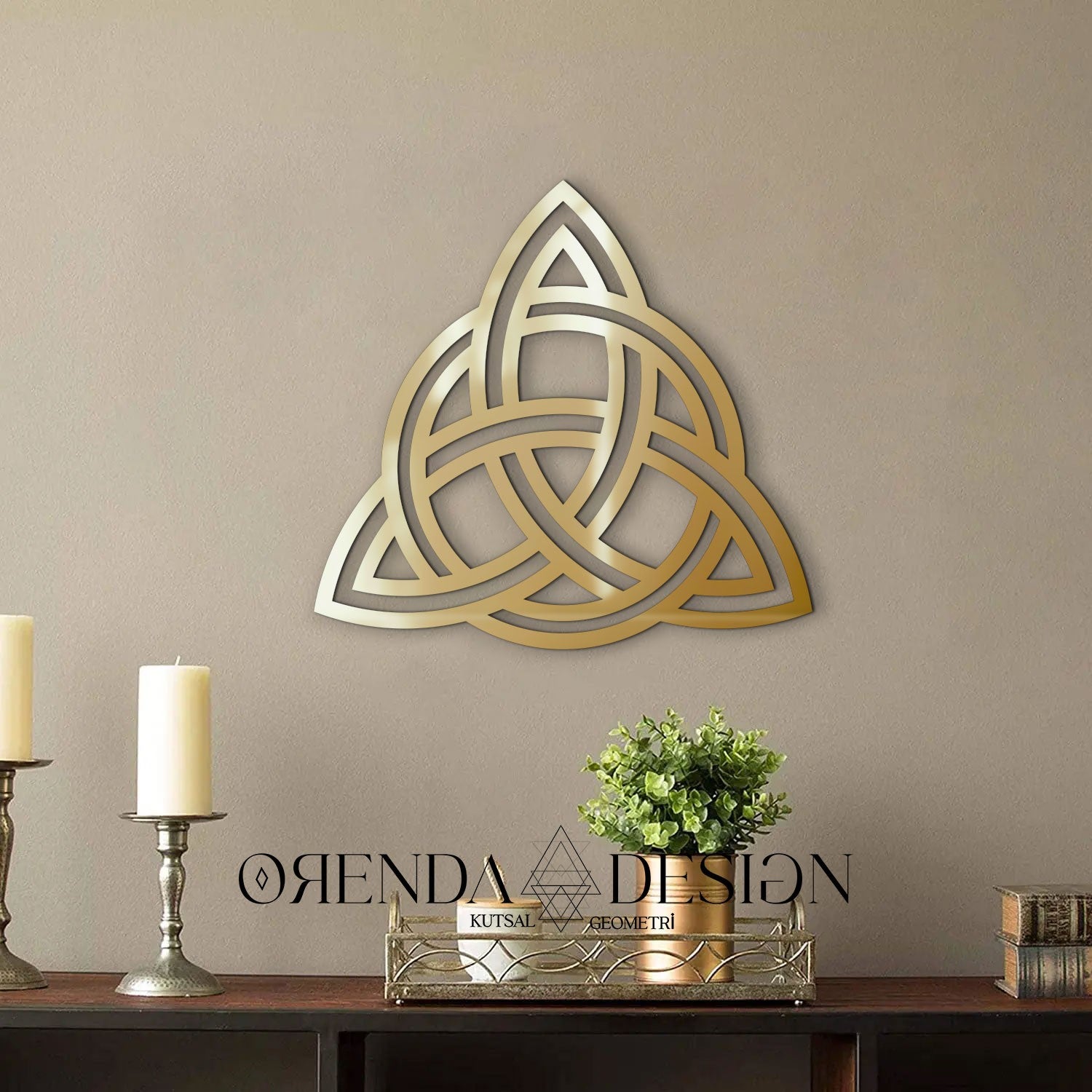 Gold Pleksi TRİQUEDRA