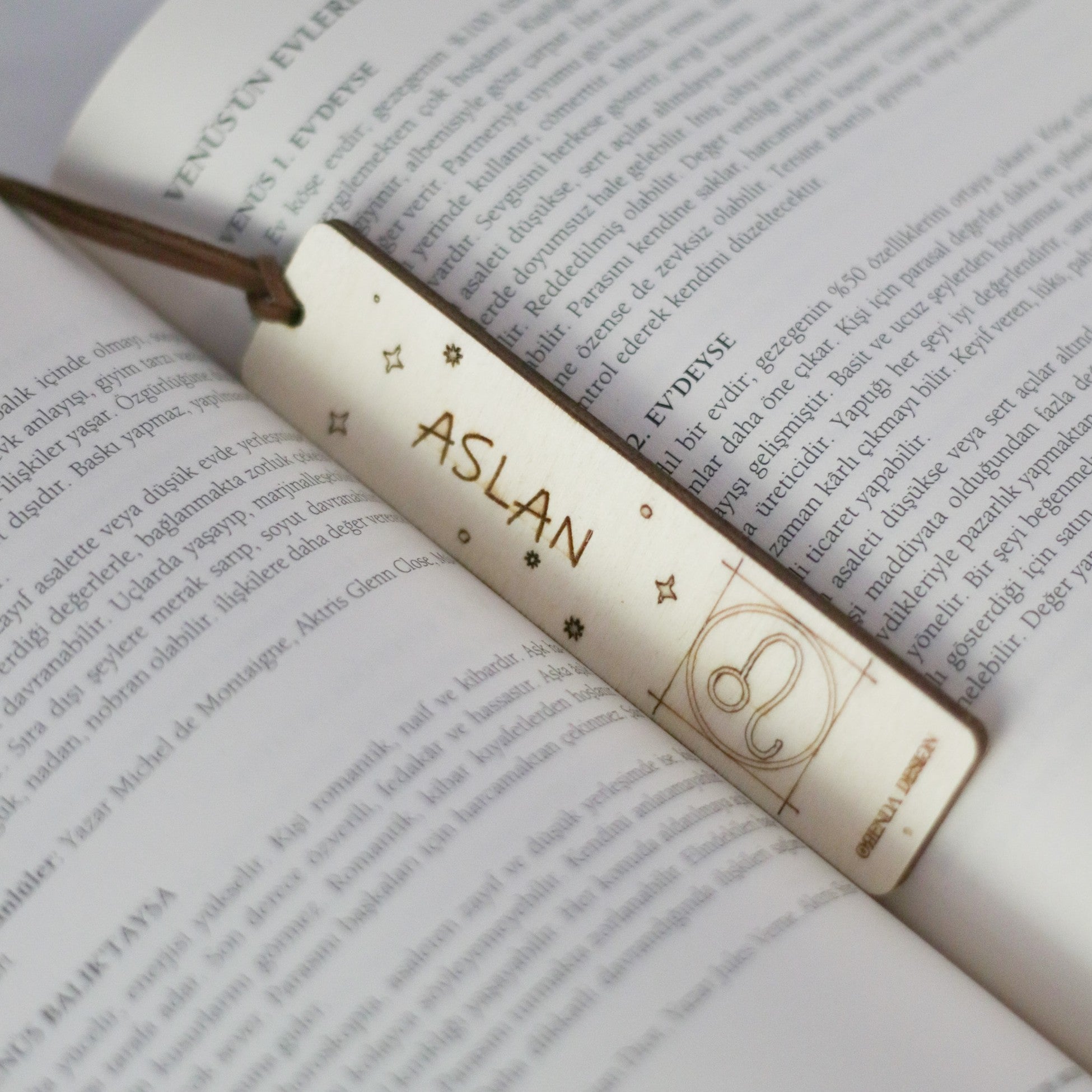 12 Burç Kitap Ayracı