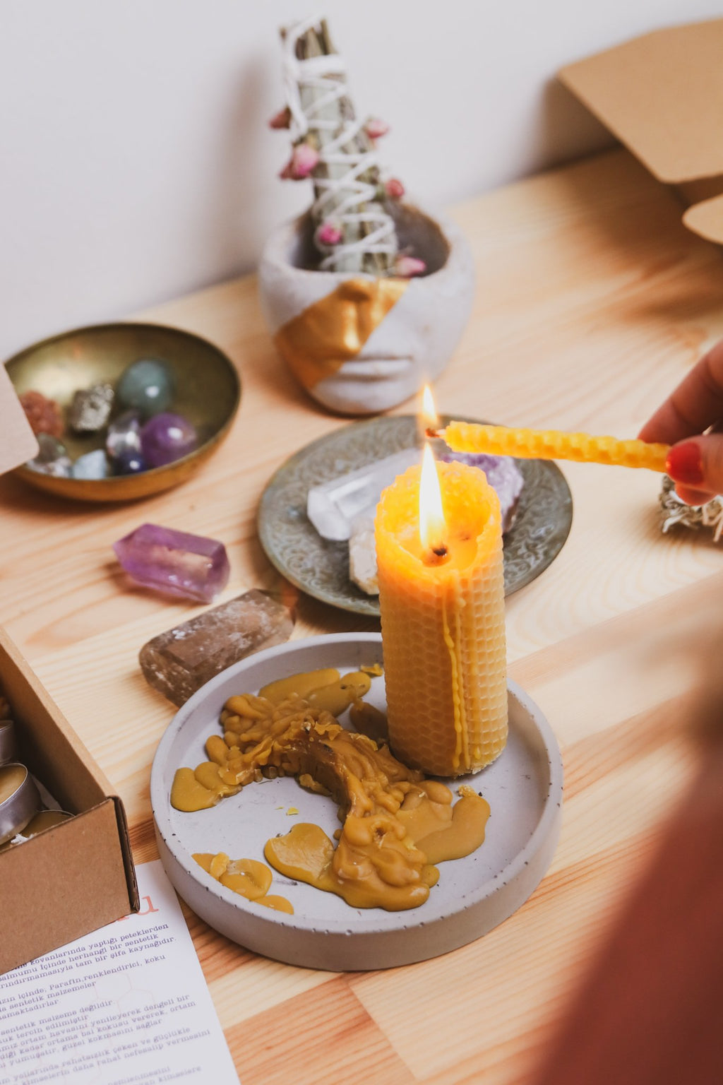 WISH AND MEDITATION RITUAL SET
