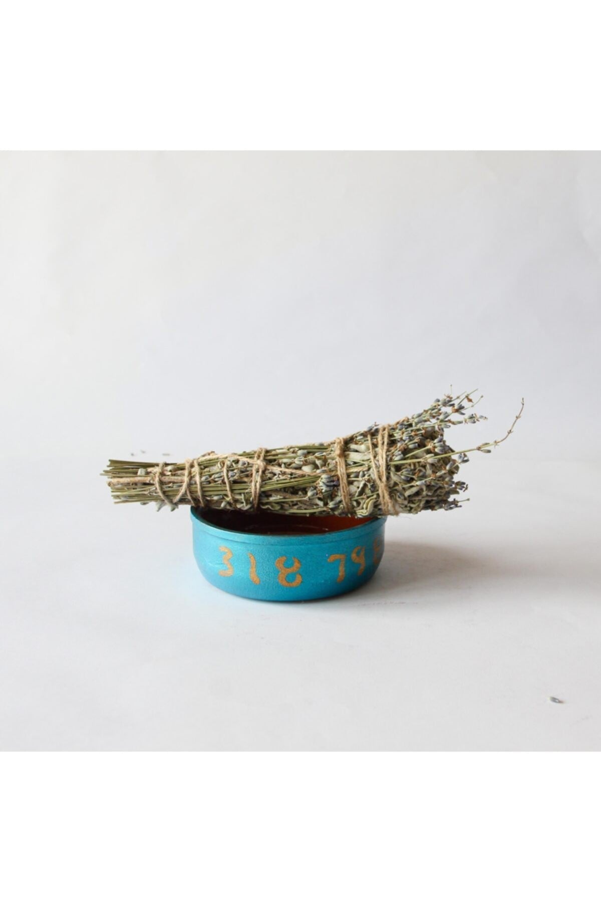 Incense Bowl and Incense Burner Blue