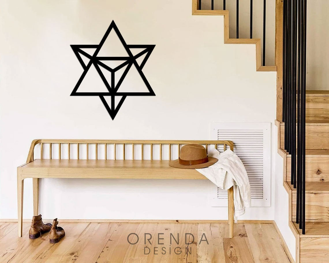 MERKABA Table Wood - Black 