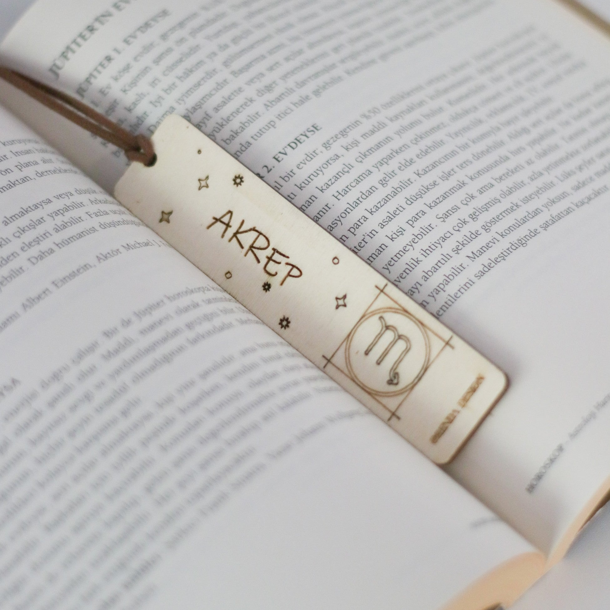 12 Burç Kitap Ayracı