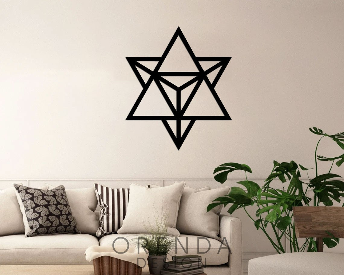 MERKABA Table Wood - Black 