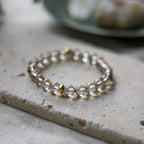 Smoky Quartz Natural Stone Bracelet (Cleansing and Protecting Negativity)