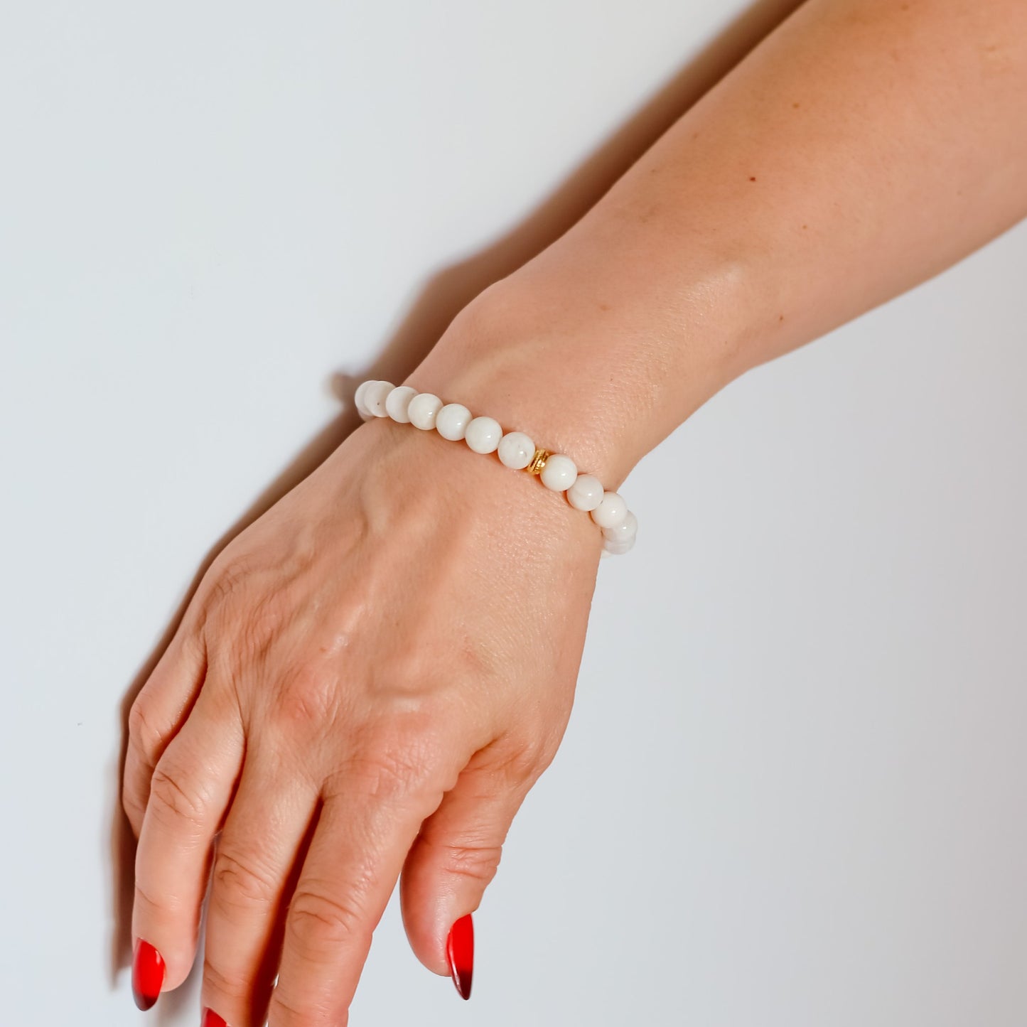 Moonstone Natural Stone Bracelet (Inner Power and Balance)