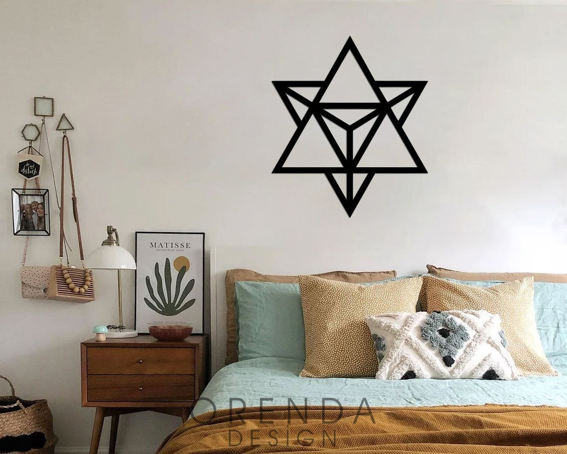 MERKABA Table Wood - Black 