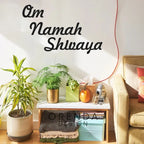 “Om Namah Shivaya” Wooden Wall Writing