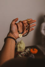 SPIRITUAL BALANCE – Torus- 7 Chakra – Rudhaska- Natural Stone Necklace