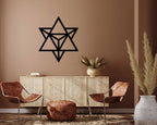 MERKABA Table Wood - Black 