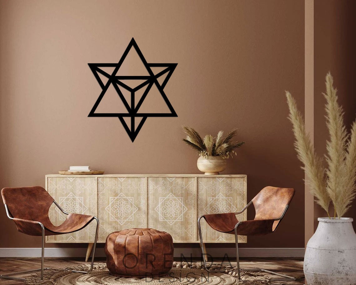 MERKABA Table Wood - Black 