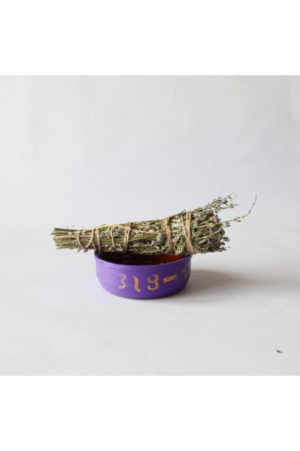 Incense Bowl And Incense Burner Purple