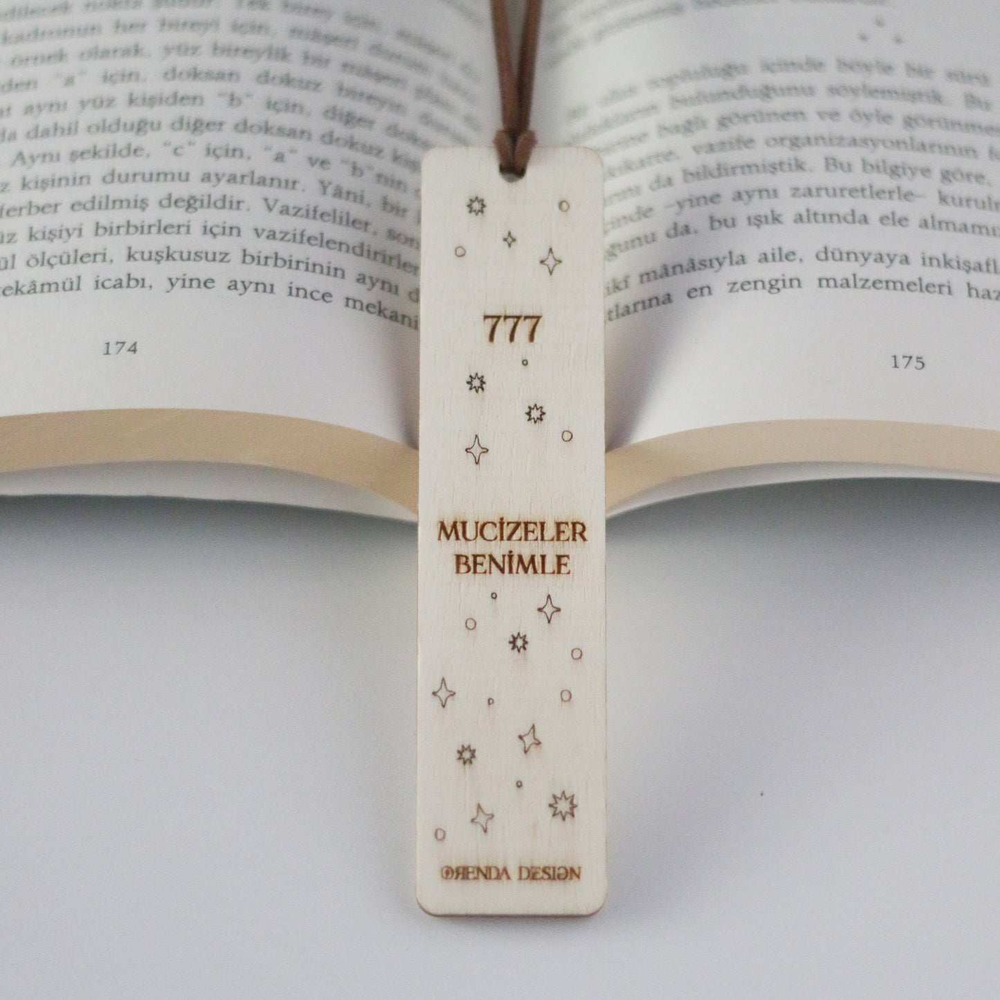 777 Miracles with Me Sequence Bookmark